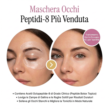 Maschera Occhi al Collagene con Peptidi Profondi