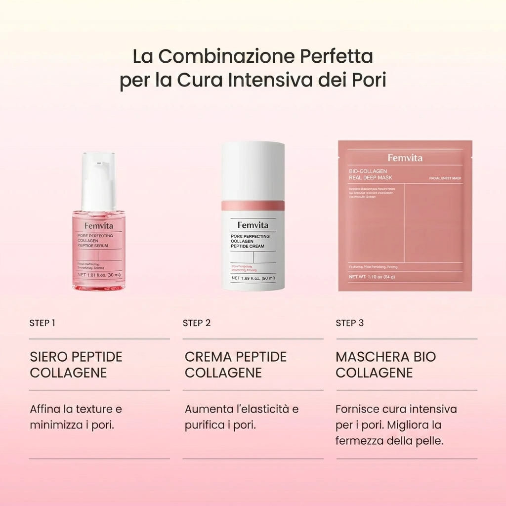 Maschera Viso al Bio-Collagene per Idratazione Profonda