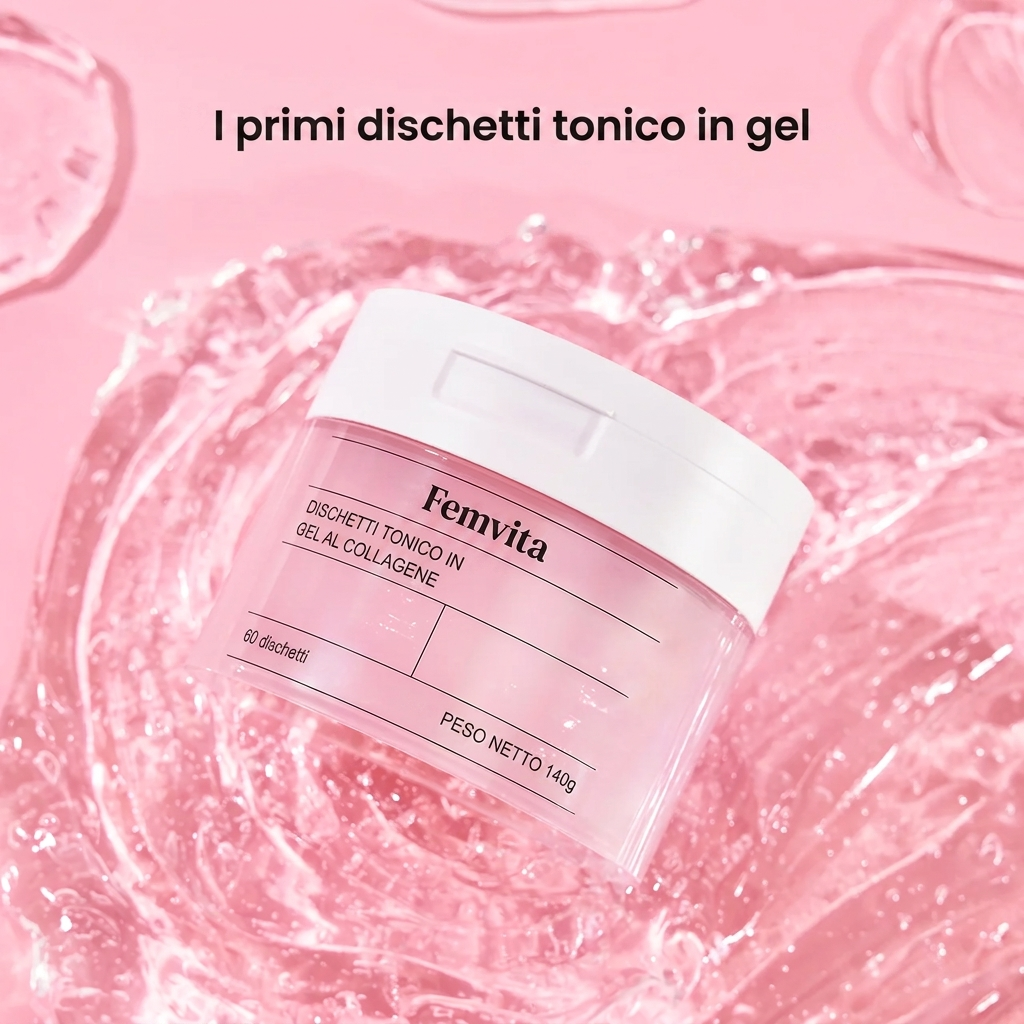 Dischetti Tonici al Collagene in Gel