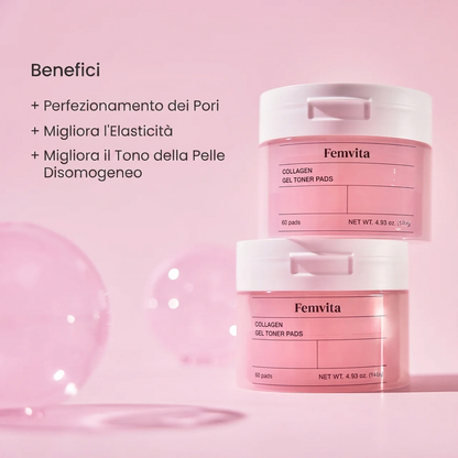 Dischetti Tonici al Collagene in Gel