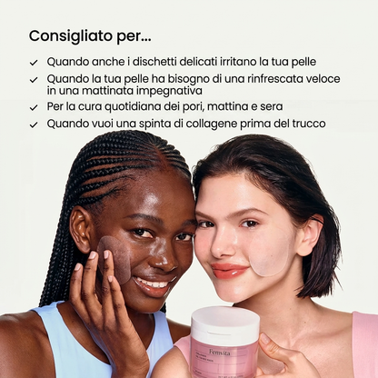 Dischetti Tonici al Collagene in Gel