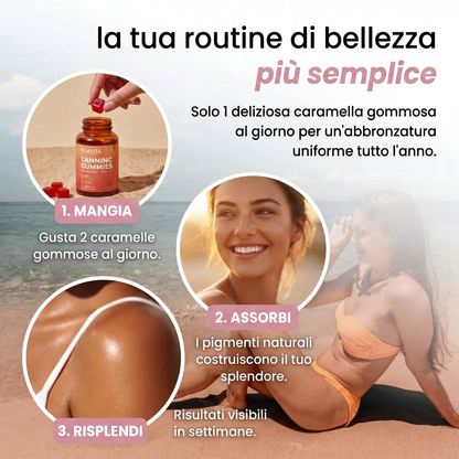 Femvita Gummies Abbronzanti Naturali